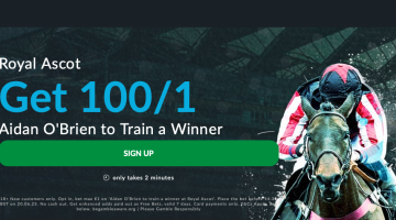 Get 100/1 on Aidan O’Brien to train a Winner at Royal Ascot